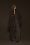 Mutedance 24 Autumn and Winter Wool Long Coat MD-MD24FW12-BROWN